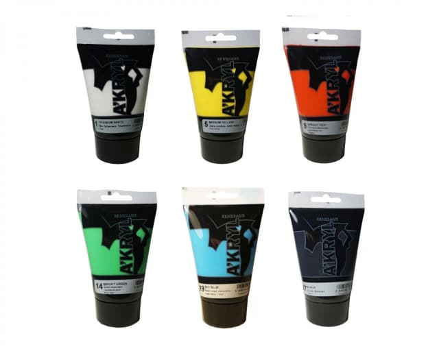 Farby akrylowe Renesans 100ml – jakość, której nie możesz przegapić Farby akrylowe Renesans 100ml – jakość, której nie możesz przegapić