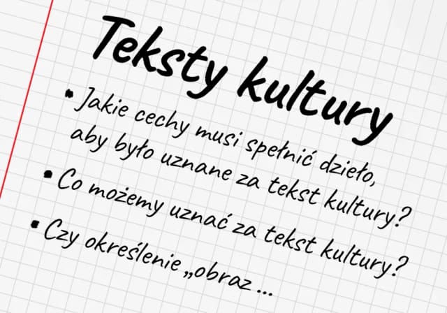Co o człowieku mówią teksty kultury? Odkryj ukryte prawdy o ludzkości Co o człowieku mówią teksty kultury? Odkryj ukryte prawdy o ludzkości